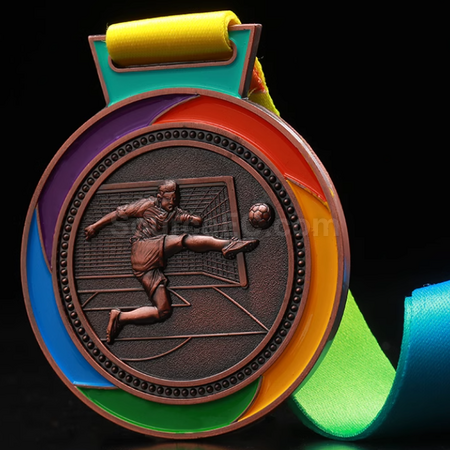 Customization Football Metal Medal Corporate Gifts