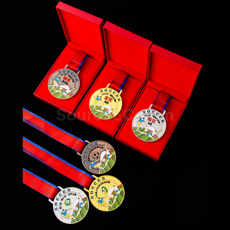 Customization Football Metal Medal Corporate Gifts