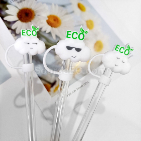 Customization Straw Tips Cover Corporate Gifts