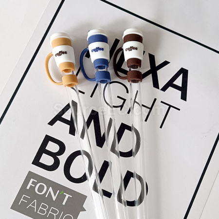 Customization Straw Tips Cover Corporate Gifts