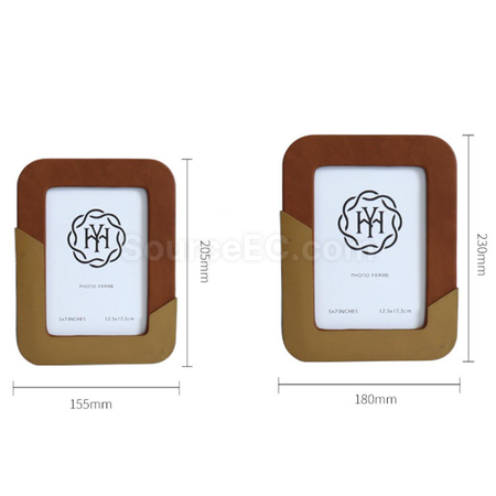Customization PU Photo Frame Corporate Gifts