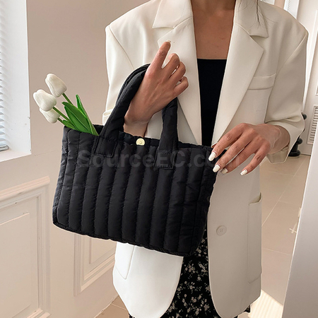 Customization Quilted Top-handle Bag Corporate Gifts