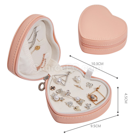 Customization Heart Shaped Jewelry Storage Box Corporate Gifts