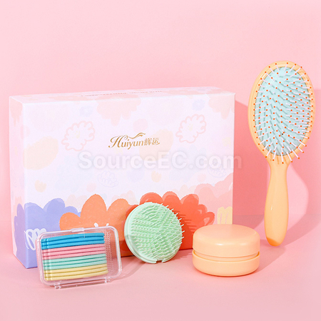 Customization Colorful Aroma Massage Comb Gift Box Set Corporate Gifts