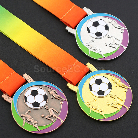 Customization Football Metal Medal Corporate Gifts