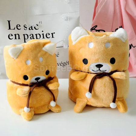 Customization Shiba Inu Blanket Corporate Gifts