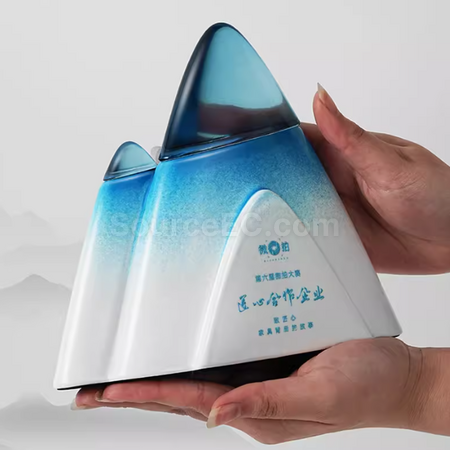 Customization Creative Crystal Ceramic Trophy Corporate Gifts