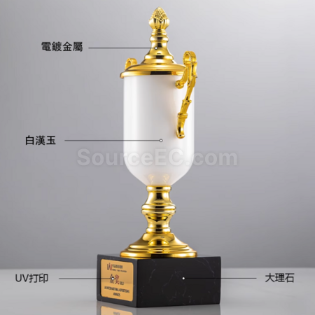 Customization Marble Crystal Trophy Corporate Gifts