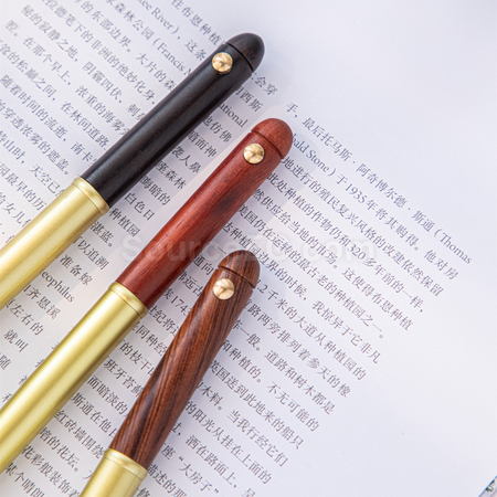 Customization Copper Wooden Business Ball Pen Corporate Gifts