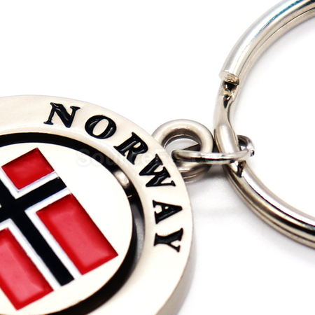 Customization Rotary Bottle Opener Keychain Corporate Gifts