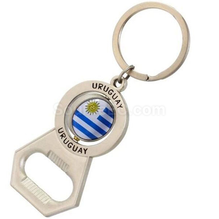 Customization Rotary Bottle Opener Keychain Corporate Gifts