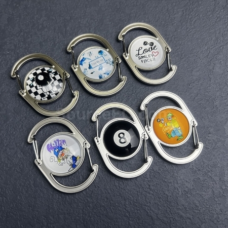 Customization S-Shaped Aluminum Alloy Outdoor Carabiner Corporate Gifts