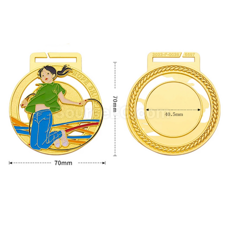 Customization Rope Skipping Metal Medal Corporate Gifts
