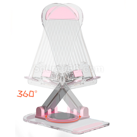 Customization Rotating Transparent Adjustable Folding Phone Holder Corporate Gifts