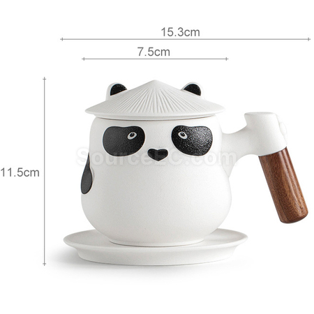 Customization Panda Ceramic Cup Corporate Gifts