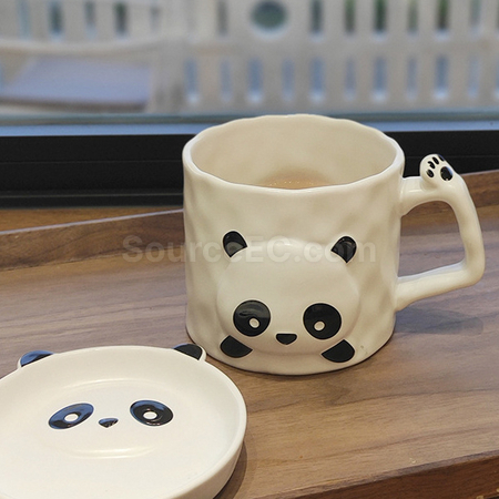 Customization Panda Ceramic Cup Corporate Gifts