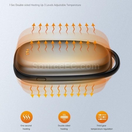 Customization Heating Electric Baby Warmer 2-in-1 Mobile Power Supply Corporate Gifts