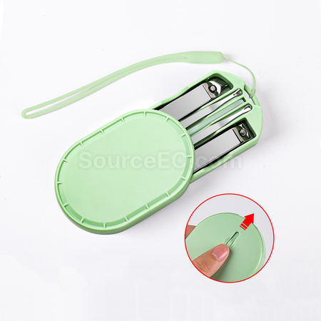 Customization PU Leather Manicure Set Corporate Gifts