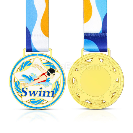 Customization Swimming Metal Medal Corporate Gifts