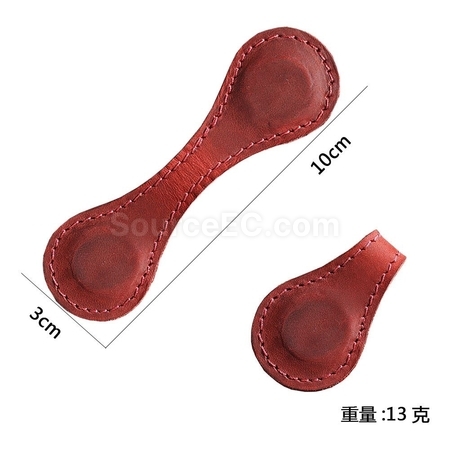 Customization Genuine leather magnetic bookmark Corporate Gifts