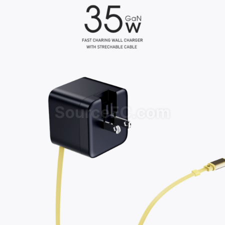 Customization Mini charging head with built-in extension cable type-c Corporate Gifts