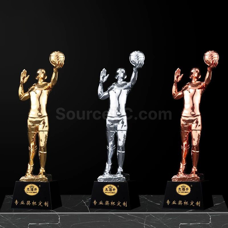 Customization Volleyball Trophy Corporate Gifts