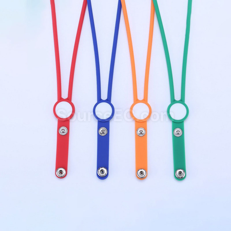 Customization Silicone Card Sleeve Lanyard Corporate Gifts