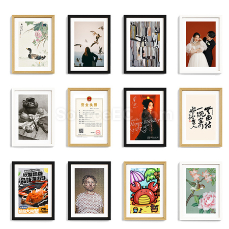 Customization Wooden Photo Frame Certificate Holder Corporate Gifts