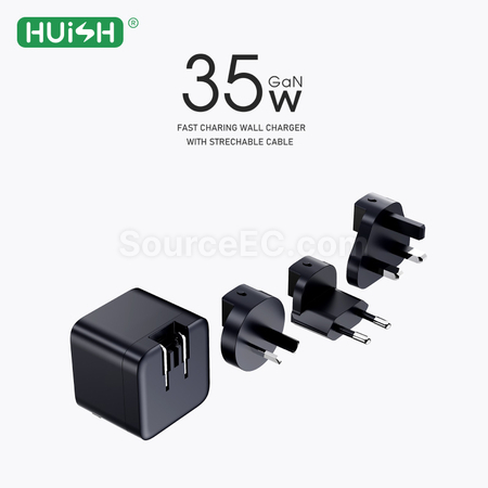 Customization Mini charging head with built-in extension cable type-c Corporate Gifts