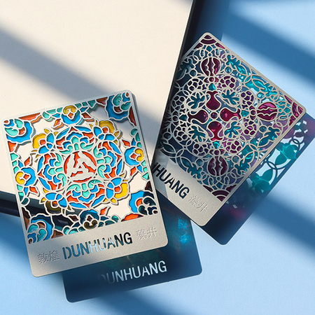 Customization Hollow Glazed Paint Magnet Bookmark Corporate Gifts