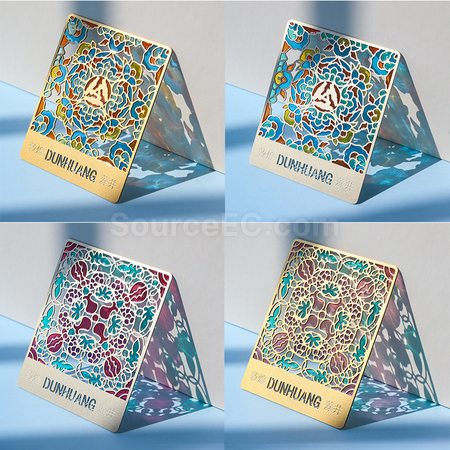 Customization Hollow Glazed Paint Magnet Bookmark Corporate Gifts