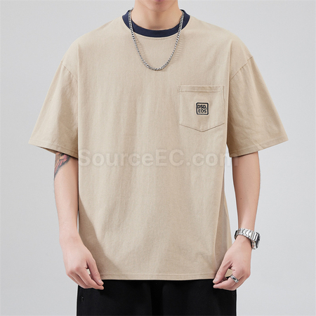 Customization Round Neck T-shirt Corporate Gifts