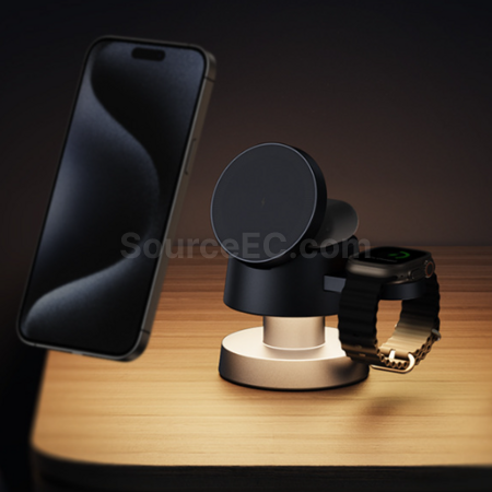 Customization Mushroom lamp four in one magnetic wireless charger Corporate Gifts