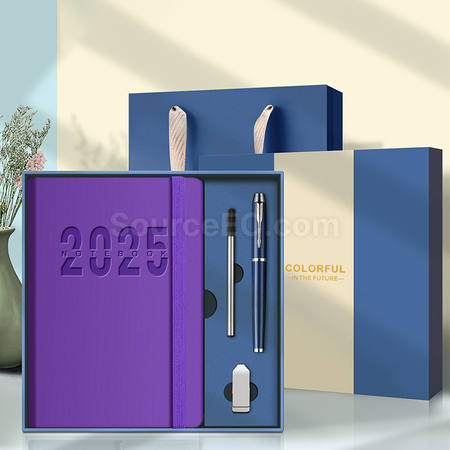 Customization PU Notebook Gift Set Corporate Gifts