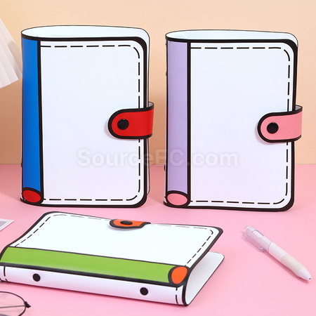 Customization 2D Cartoon Cute Notebook Corporate Gifts