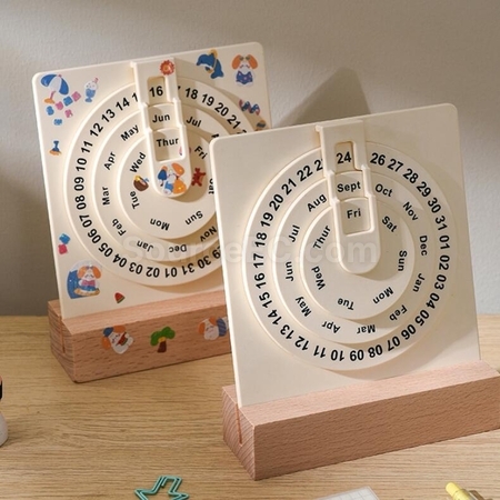 Customization Simple Turntable Perpetual Calendar Corporate Gifts