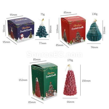 Customization Christmas Scented Candles Corporate Gifts