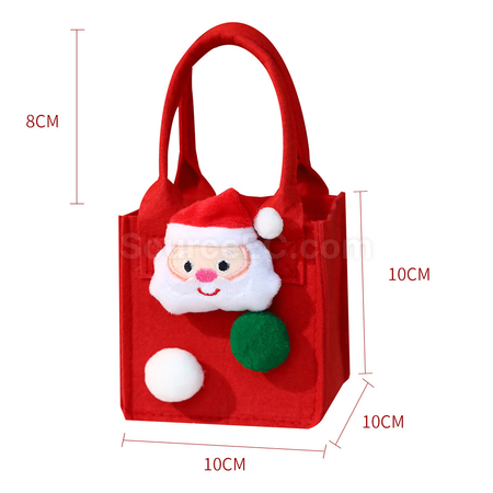Customization Cartoon Christmas Felt Bag Corporate Gifts