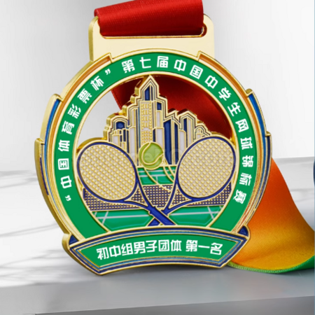 Customization Tennis medals Corporate Gifts