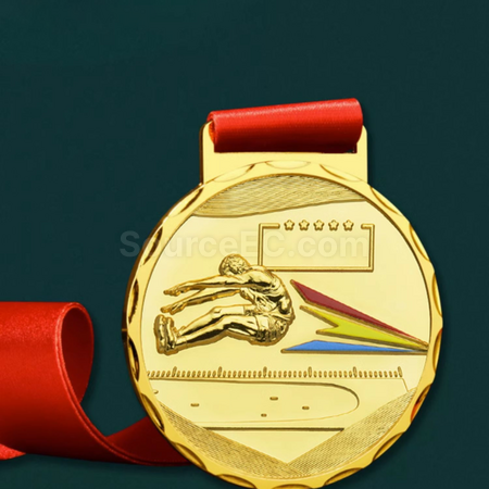 Customization Long Jump Medal Corporate Gifts