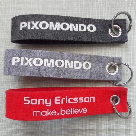 Customization Felt Keychain Corporate Gifts