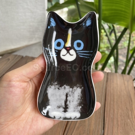 Customization Cat soy sauce dish Corporate Gifts