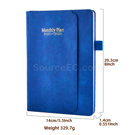 Customization PU Daily Planner Notebook Corporate Gifts