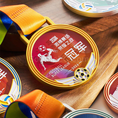 Customization Football Metal Medal Corporate Gifts