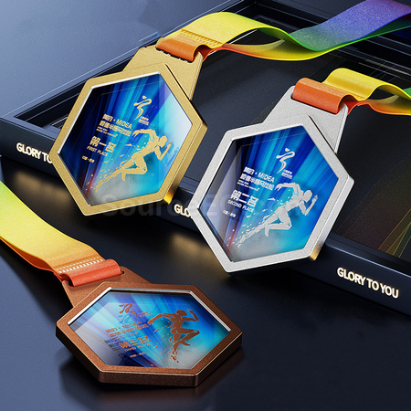 Customization Coloured Medal Corporate Gifts