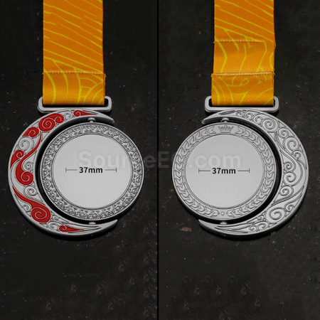 Customization Hollow Rotating Metal Medal Corporate Gifts