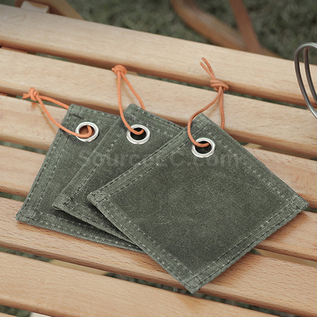 Customization Square Insulated Waterproof Canvas Coaster Corporate Gifts