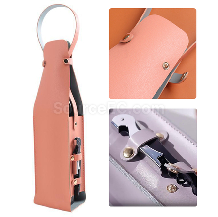 Customization PU Wine Bag Corporate Gifts