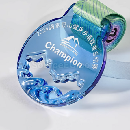 Customization Glass Medal Corporate Gifts