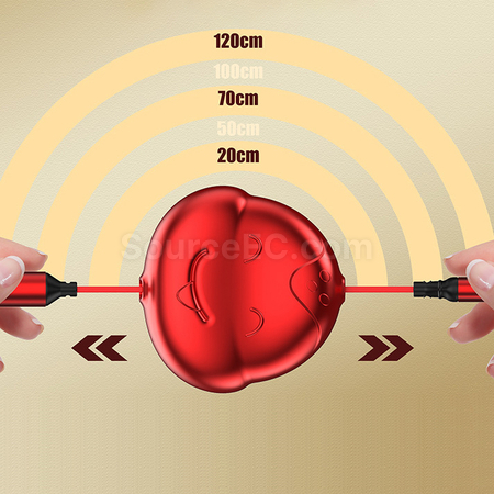 Customization 3 in 1 Retractable Quick Charge Data Line Corporate Gifts